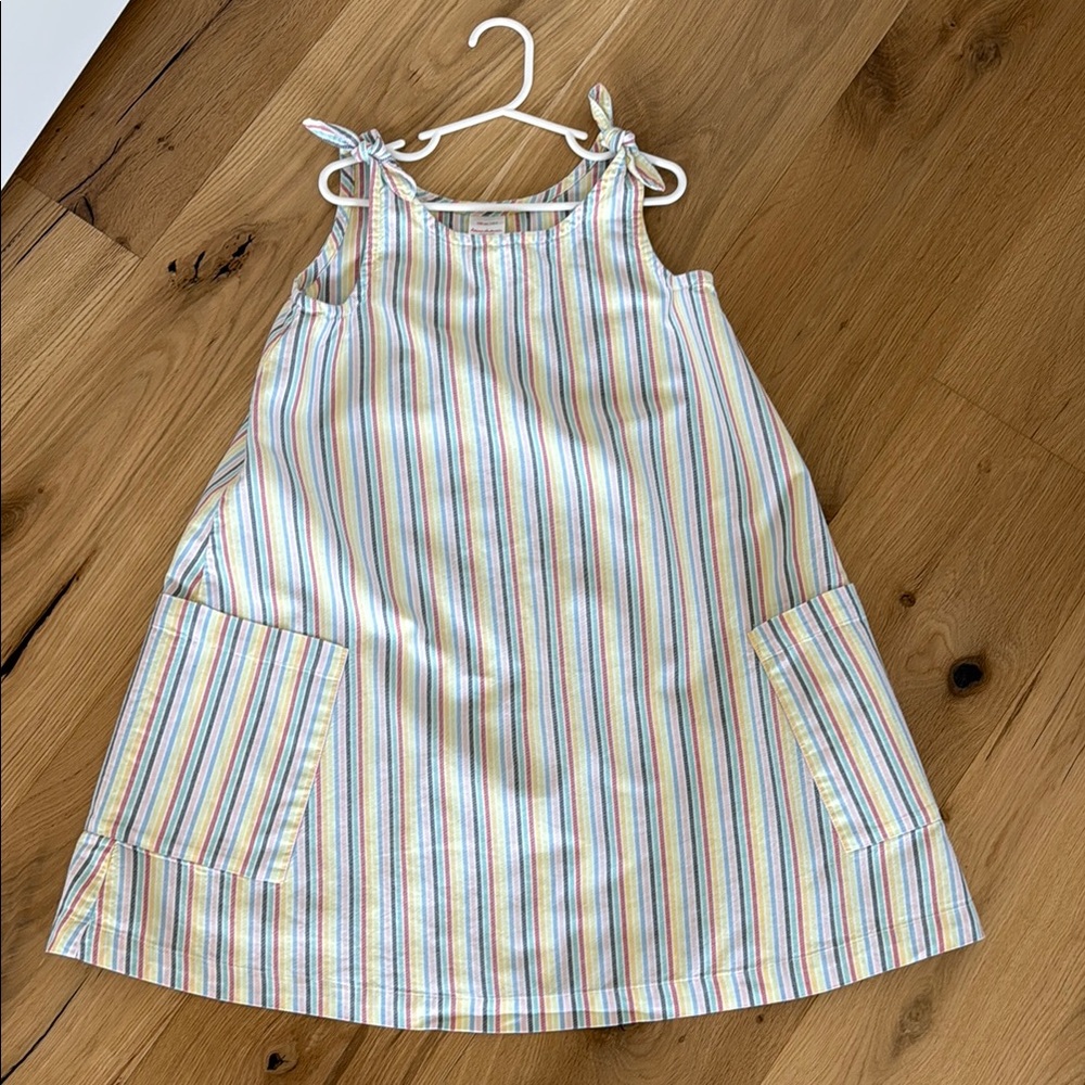 Hanna Andersson Multicolor Striped Dress
